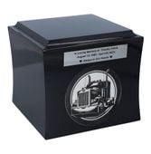 Drewniana Urna dla Kierowcy Czarna