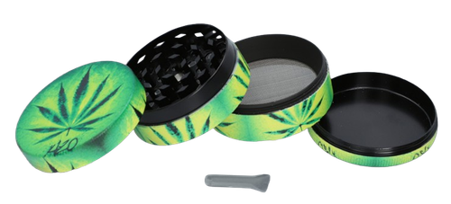 Młynek do Mielenia Tytoniu Suszu CBD Grinder Crusher z Listkiem Marihuany na Arena.pl