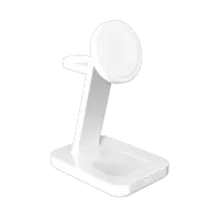 Stojąca ładowarka bezprzewodowa ZAGG Mophie Snap+ 3-in-1 Qi2 do trzech urzą