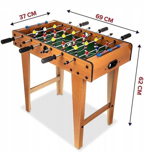 STÓŁ DO PIŁKARZYKÓW PIŁKARZYKI MINI GRA STÓŁ PIŁKARSKI na Arena.pl
