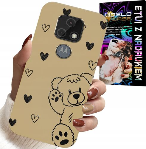 ETUI DO MOTOROLA MOTO E7 PLUS - MIŚ PRO MAXZAK WZORY DLA NAJMŁODSZYCH CASE na Arena.pl