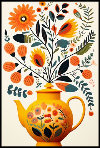 Plakat 67,5x100cm Bujna Herbata na Arena.pl