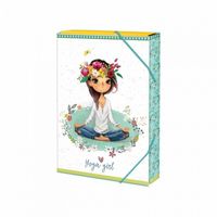 TECZKA A4 Z GUMKĄ YOGA GIRL1231 ARGUS 8586020258444