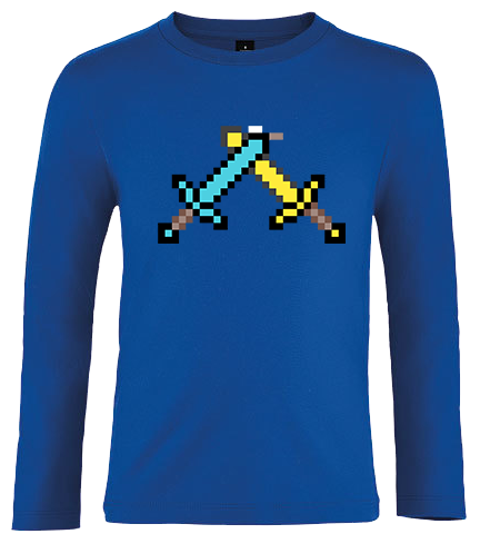 Koszulka z dł.rękaw. Minecraft zdjęcie 1