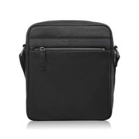 listonoszka męska skórzana na ramię torba męska w kolorze czarnym