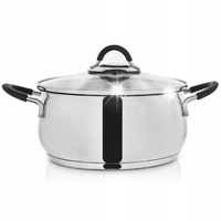 Garnek ORION DALIE z pokrywką stalowy nierdzewny 22 cm 4L PREMIUM