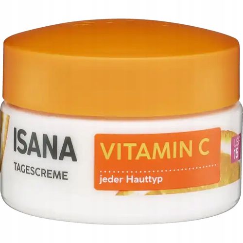 ISANA VITAMIN C KREM DO TWARZY SPF15 NA DZIEŃ 50ML na Arena.pl