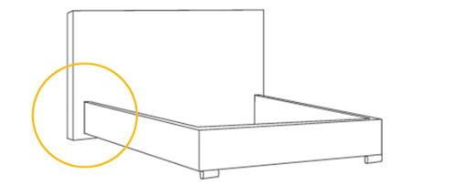 Łóżko Tapicerowane VICKI 160x200 na Arena.pl