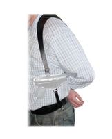 Szelki skórzane do kabury na pistolet lub rewolwer