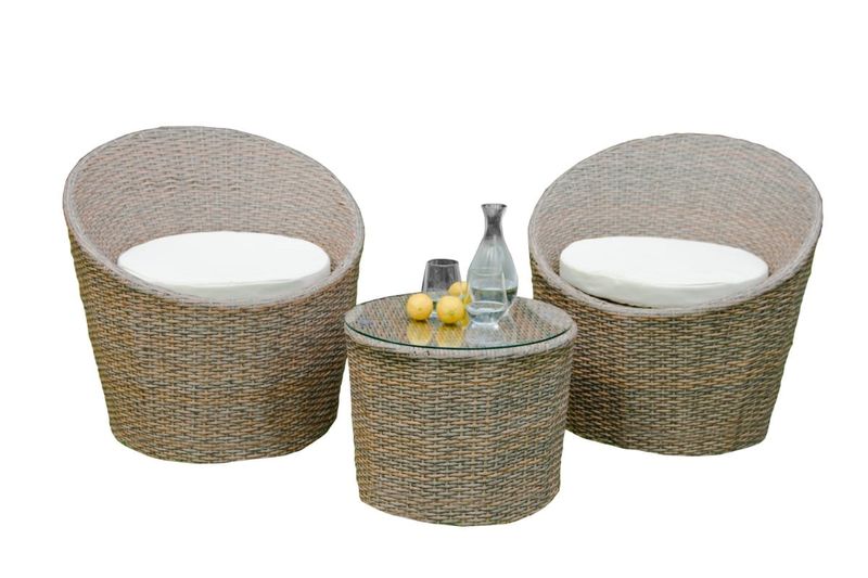 Komplet mebli z technorattanu MODICO zdjęcie 1