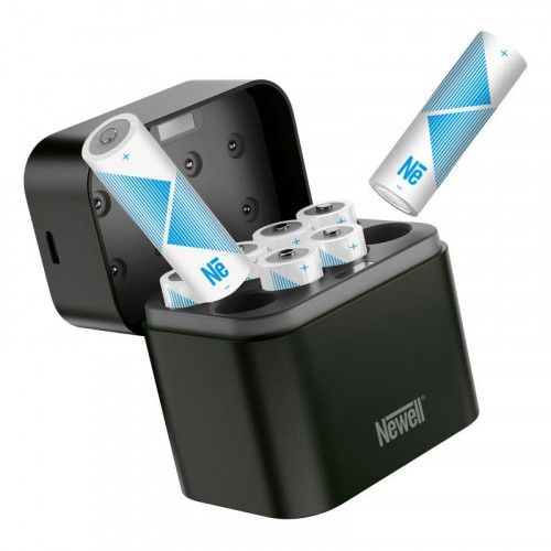 ŁADOWARKA USB-C 8-KANAŁOWA 350MA LI-ION NI-MH AA NEWELL na Arena.pl