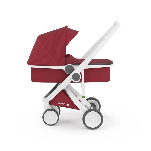 Greentom Wózek Carrycot (v.2.1) White-Cherry zdjęcie 2