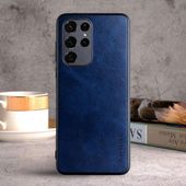 Etui AIORIA Vintage LEATHER do Samsung Galaxy S24 Ultra niebieski