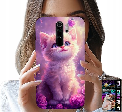 ETUI DO XIAOMI NOTE 8 PRO - SŁODKI KOTEK, KOT, WZORY ZE ZWIERZĘTAMI na Arena.pl