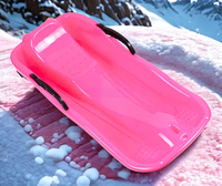 Sanki plastikowe dla dziecka - RÓŻOWE