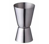 KIELISZEK METALOWY Miarka barmańska dwustronna