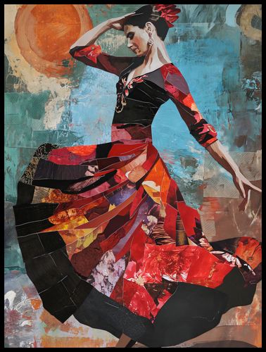 Plakat 60x80cm Taniec Flamenco na Arena.pl