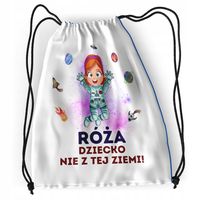 Plecak Sportowy Szkolny Dla Róży Córki Dziecka Z Nadrukiem Ze Zdjęciem