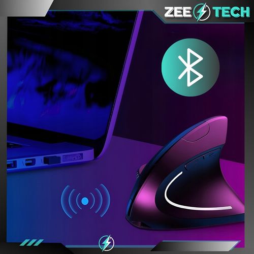 MYSZKA PIONOWA BEZPRZEWODOWA WERTYKALNA CICHA MYSZ DO KOMPUTERA LAPTOPA na Arena.pl