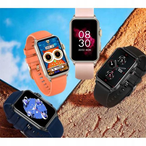 Smartwatch niktrade 206478693 czarny na Arena.pl