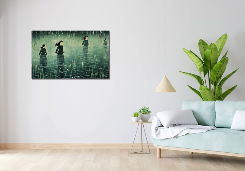 Obraz 100x60cm Pośród Ciszy zdjęcie 2