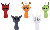 ZESTAW 5 MASKOTEK SPRUNKI Z GRY INCREDIBOX PLUSZAK ZABAWKA PREZENT KOLEKCJA