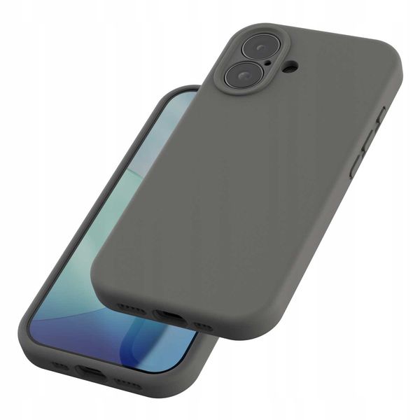 Spacecase Silicone Mag Iphone 17 Gray zdjęcie 4