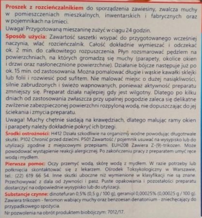 dwuskładnik-preparat na muchy na Arena.pl