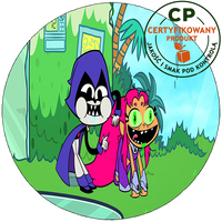 Opłatek na tort Młodzi Tytani