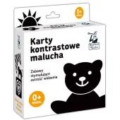 Karty kontrastowe malucha. 0+ miesięcy