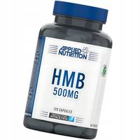 APPLIED NUTRITION HMB 500mg ANTYKATABOLIK WZROST MIĘŚNI SIŁA CZYSTY 120 KAP