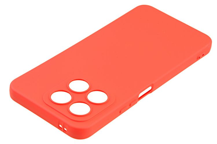 Etui silikonowe Tint do Honor X8A czerwony zdjęcie 2