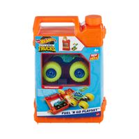 HOT WHEELS Monster Trucks \"Tankuj i jedź\" Zestaw kaskaderski HXT04