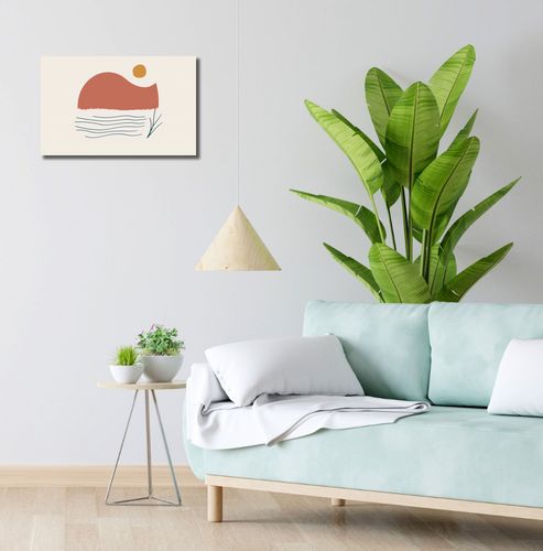 Obraz 50x30cm Serenada Zachodzącego Słońca na Arena.pl