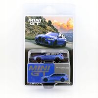 MINI GT BMW M3 Touring Competition 2023 Portimao Blue metallic 1:64 Blister