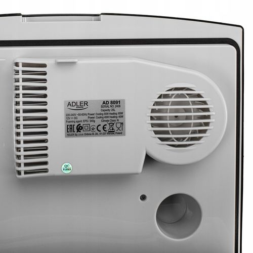 Lodówka turystyczna przenośna 25L AC/DC grzanie chłodzenie Adler AD8091 na Arena.pl