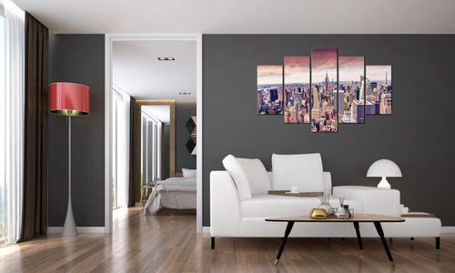 Obraz Drukowany 100X63 Drapacze Chmur W Ny na Arena.pl