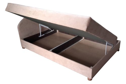 Łóżko tapczan 200x120 z materac i pojemnikiem ŁÓŻKA NA WYMIAR na Arena.pl