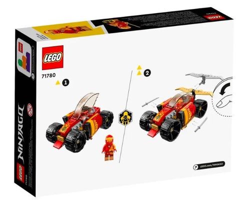 Klocki Ninjago 71780 Samochód wyścigowy ninja Kaia na Arena.pl