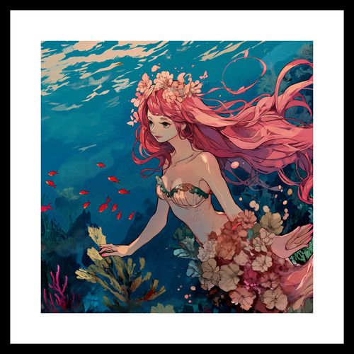 Plakat 40x40cm Nimfa Oceanu na Arena.pl