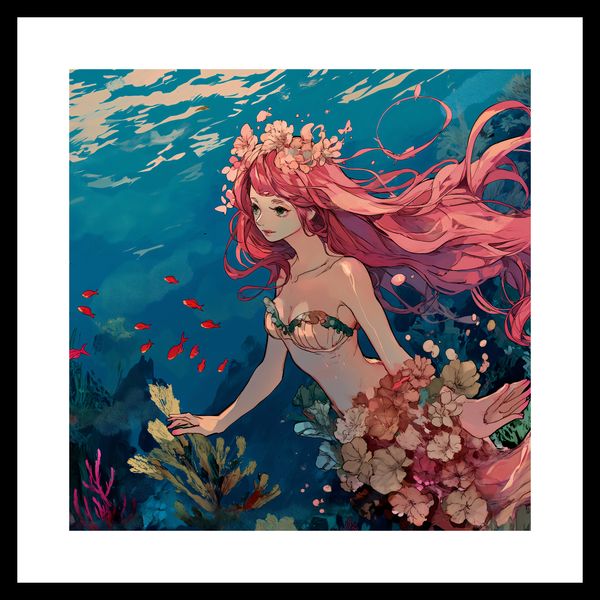 Plakat 40x40cm Nimfa Oceanu zdjęcie 3