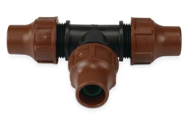Rain Bird Trójnik Pp 16 Mm Lock Brązowy Type Bf-32 Lock zdjęcie 1