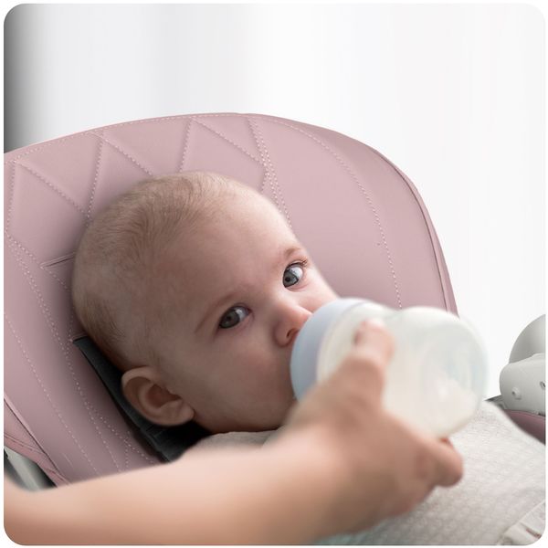 Krzesełko do karmienia Nukido Elite różowe zdjęcie 9