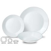 komplet obiadowy opal dla 6 osób 18 elem. kinghoff kh-1877