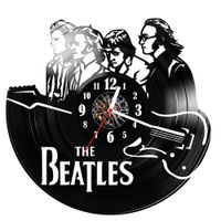 Zegar ścienny z płyty winylowej The Beatles 1639.14