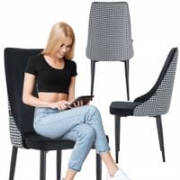 KRZESŁO WELUR TAPICEROWANE DO SALONU GABINETU JADALNI VELVET GLAMOUR LOFT