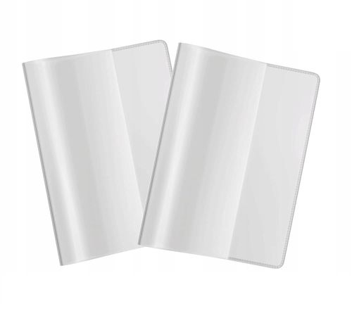 Okładka Ochronna na Świadectwa Szczepień 93x130 mm Przezroczysta 4 Sztuki na Arena.pl