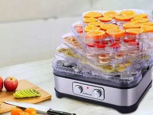 Duża Suszarka spożywcza do Grzybów Owoców Warzyw Dehydrator INOX Krexus na Arena.pl