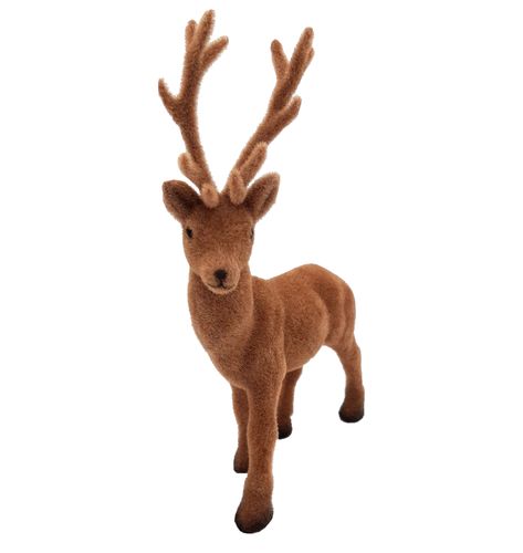 RENIFER OZDOBNY DEKORACJA JELONEK BRĄZOWY 27 cm na Arena.pl