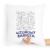 Prezent Poduszka Dla Baristy Wzorowy Barista Z Nadrukiem Ze Zdjęciem